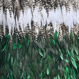 Maori Emerald Green Feather Korowai - ShopNZ