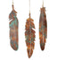 NZ Made Copper Feathers Set