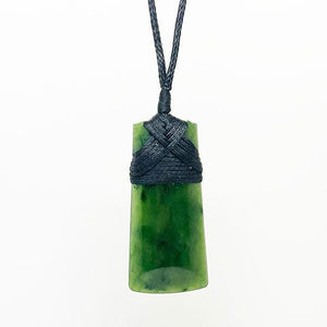 Small 4.5cm Genuine NZ Greenstone Maori Toki Necklace - ShopNZ