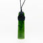 Large 7cm Genuine NZ Greenstone Toki Necklace