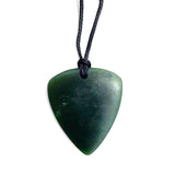 Ngai Tahu Pounamu Greenstone Guitar Pick Necklace - ShopNZ