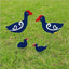 Set of Aluminium Garden Pukeko