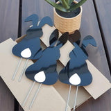 Cute NZ Made Bunny Rabbit Garden Stakes - ShopNZ