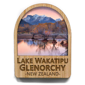 Glenorchy NZ Fridge Magnet