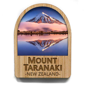 Mt Taranaki Reflections Fridge Magnet