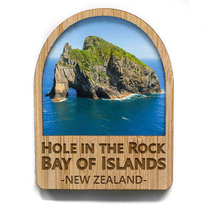 Hole In The Rock Bay of Islands Fridge Magnet