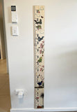 Gorgeous NZ Birds and Flowers Height Chart - ShopNZ