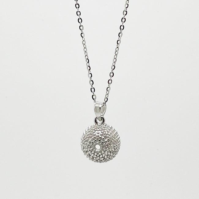 Sterling Silver Kina Sea Urchin Necklace - ShopNZ