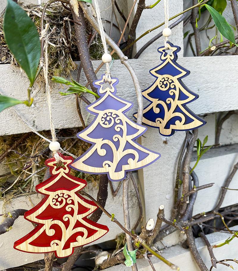 NZ Made Koru Christmas Tree Decoration - ShopNZ
