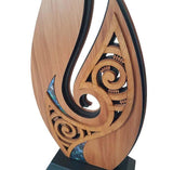 Stylised Maori Fish Hook Trophy - ShopNZ