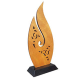 Stylised Maori Fish Hook Trophy