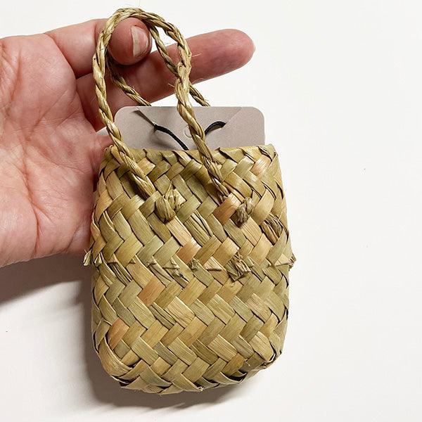 Mini Kete Bag with Paua Shell Necklace