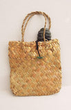 Small Maori Style Kete Basket 12 x 15cm - ShopNZ