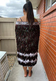 Brown Maori Feather Korowai Cloak - ShopNZ