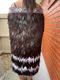 Brown Maori Feather Korowai Cloak - ShopNZ