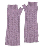 Merino Possumsilk Cable Long Gloves - ShopNZ