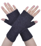 Merino Wool Possumsilk Wrist Warmer Gloves - ShopNZ