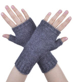 Merino Wool Possumsilk Wrist Warmer Gloves - ShopNZ