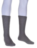 Unisex NZ Possum Merino Silk Rib Socks - ShopNZ