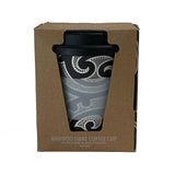 Black Maori Tattoo Bamboo Coffee Cup - ShopNZ