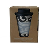 Black Maori Tattoo Bamboo Coffee Cup