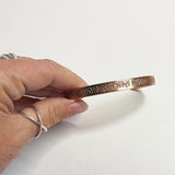 Maori Copper Kowhaiwhai Aroha Bracelet - ShopNZ