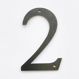 Corten Steel 10.3cm House Numbers - ShopNZ