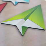 Printed Origami Planes Wall Art - ShopNZ