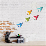 Printed Origami Planes Wall Art - ShopNZ