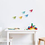 Printed Origami Planes Wall Art - ShopNZ