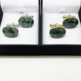 Genuine NZ Greenstone Cufflinks - ShopNZ