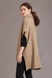 Long Line Merino PossumSilk Poncho - ShopNZ