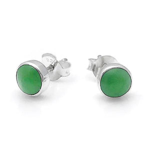 Best Ever NZ Greenstone Stud Earrings - ShopNZ