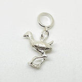 Sterling Silver Pukeko Charm - ShopNZ