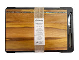 Rimu and Paua Shell Cheese Board with Knife - ShopNZ