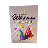 Ra Whanau Maori Happy Birthday Card