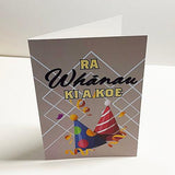 Ra Whanau Maori Happy Birthday Card