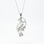 Sterling Silver Tui Bird Necklace