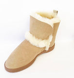 NZ Sheepskin Spilled Wool Ankle Boot - ShopNZ