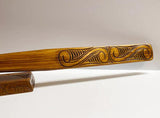 Full Size Maori Taiaha with Carved Shaft and Head - ShopNZ