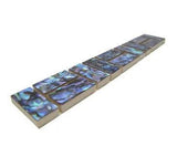 Pack of 12 Rectangular Paua Shell Tiles - ShopNZ