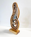Large Maori Fish Hook Trophy - ShopNZ