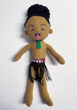 Tama the Maori Kapa Haka Soft Toy Doll with Story Card - ShopNZ