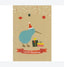 Kiwi Bird Happy Christmas Card
