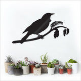 Large Tui Bird on Kowhai Flower Mirror or Panel - ShopNZ