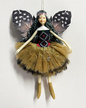 2022 NZ Christmas Wahine Maori Woman Fairy Doll - ShopNZ