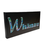 Paua Whanau Family Canvas Box Art - ShopNZ
