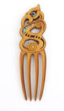 Rimu Maori Manaia Heru Comb - ShopNZ