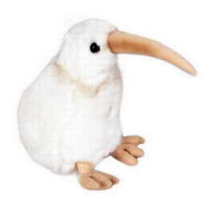 Manukura Rare White Kiwi Soft Toy with sound - ShopNZ