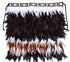 Baby or Child Maori Korowai Cloak in Black White Tan - ShopNZ